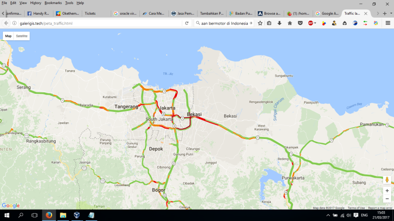 Pemanfaatan Teknologi Web GIS dalam lalu lintas