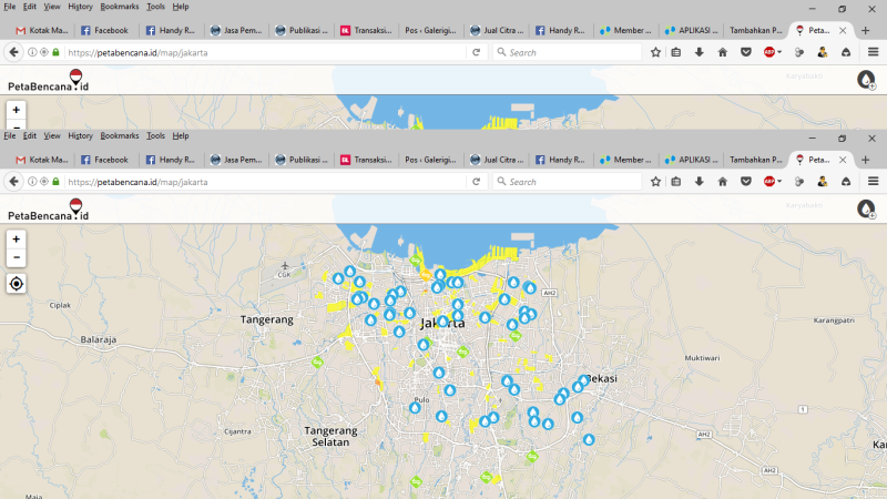 Publikasi Update Web GIS Bencana Banjir