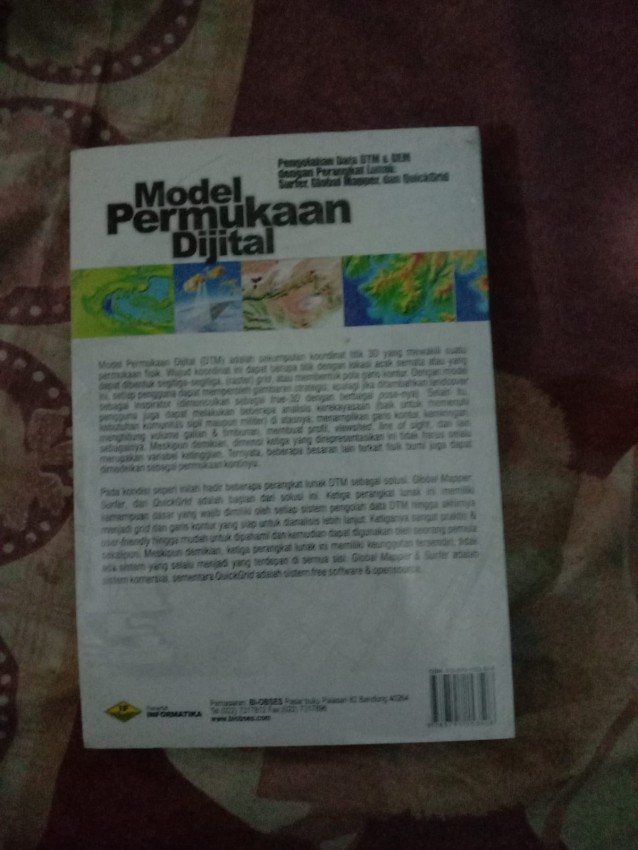 Buku Model Permukaan Dijital Pengolahan Data DTM dan DEM